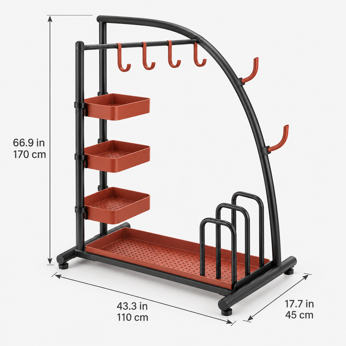 GearGrid Cycling Equipment Organizer